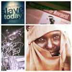 Pictures from various exhibits at the National Underground Railroad Freedom Center